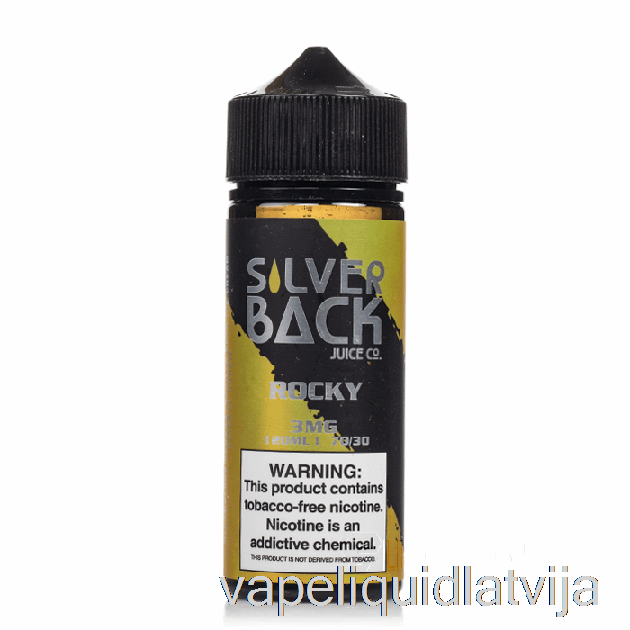 Rocky - Silverback Sula Co. - 120 Ml 0mg Vape šķidruma